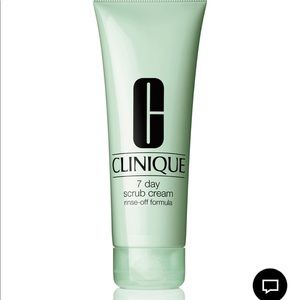 BRAND NEW Clinique 7 day scrub cream